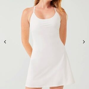 Outdoor Voices White Exercise Dress